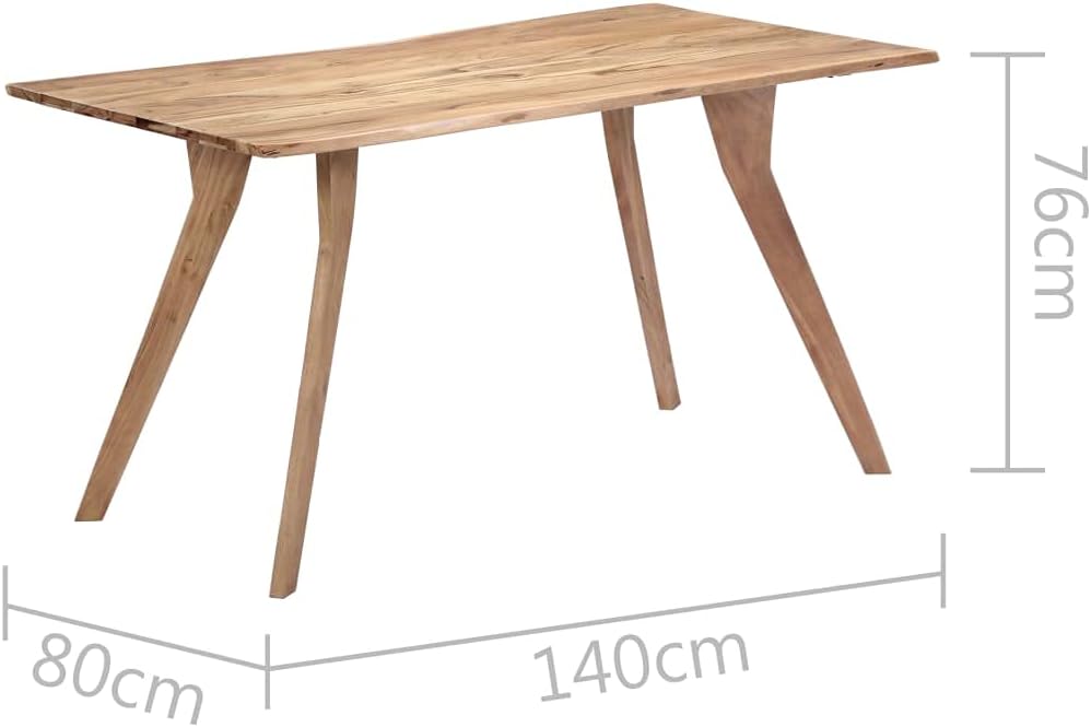 Solid Acacia Wood Dining Table A25417