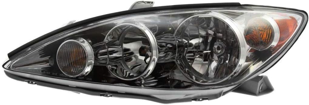 Toyota Camry Headlight Assembly 2005 2006 Passenger Side Halogen O3154