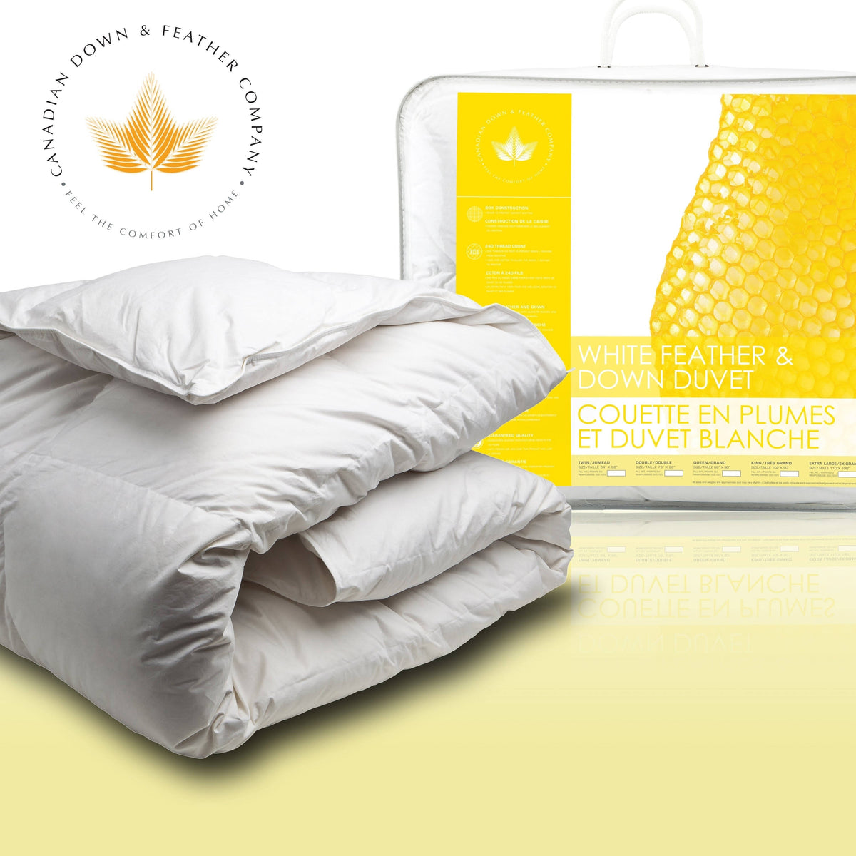 White Feather and Down Duvet King Q94283