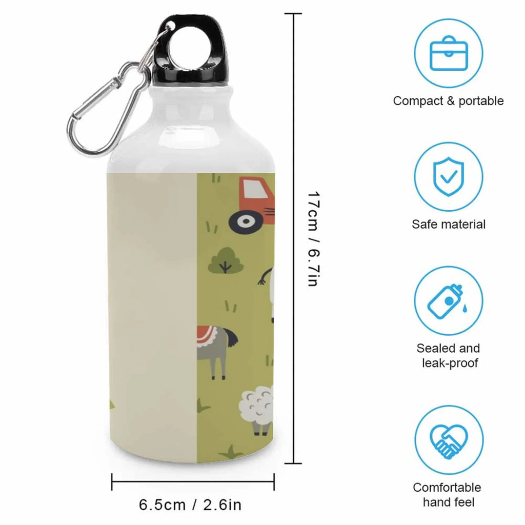 400ml Sport Aluminum Water Bottle with Twist Cap I1771