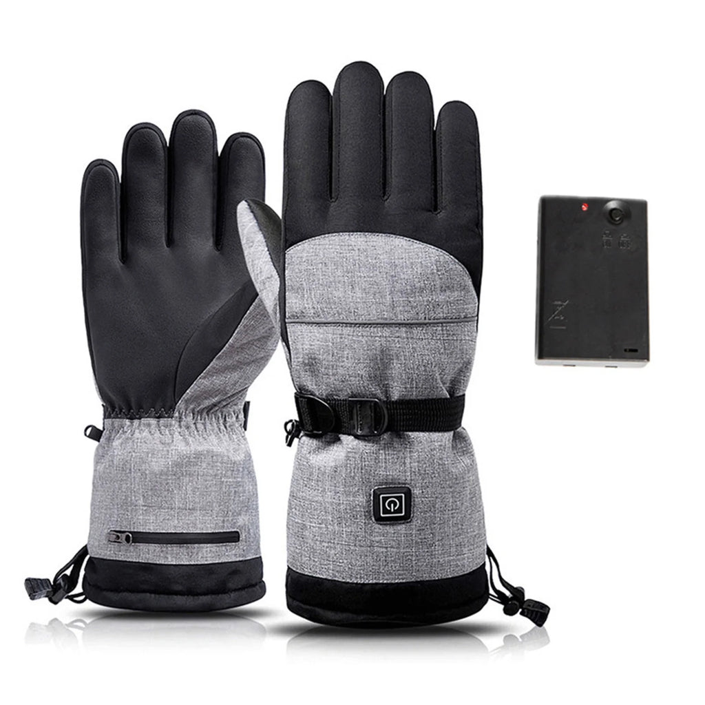 Heated Waterproof Touch Screen Ski Gloves H4537
