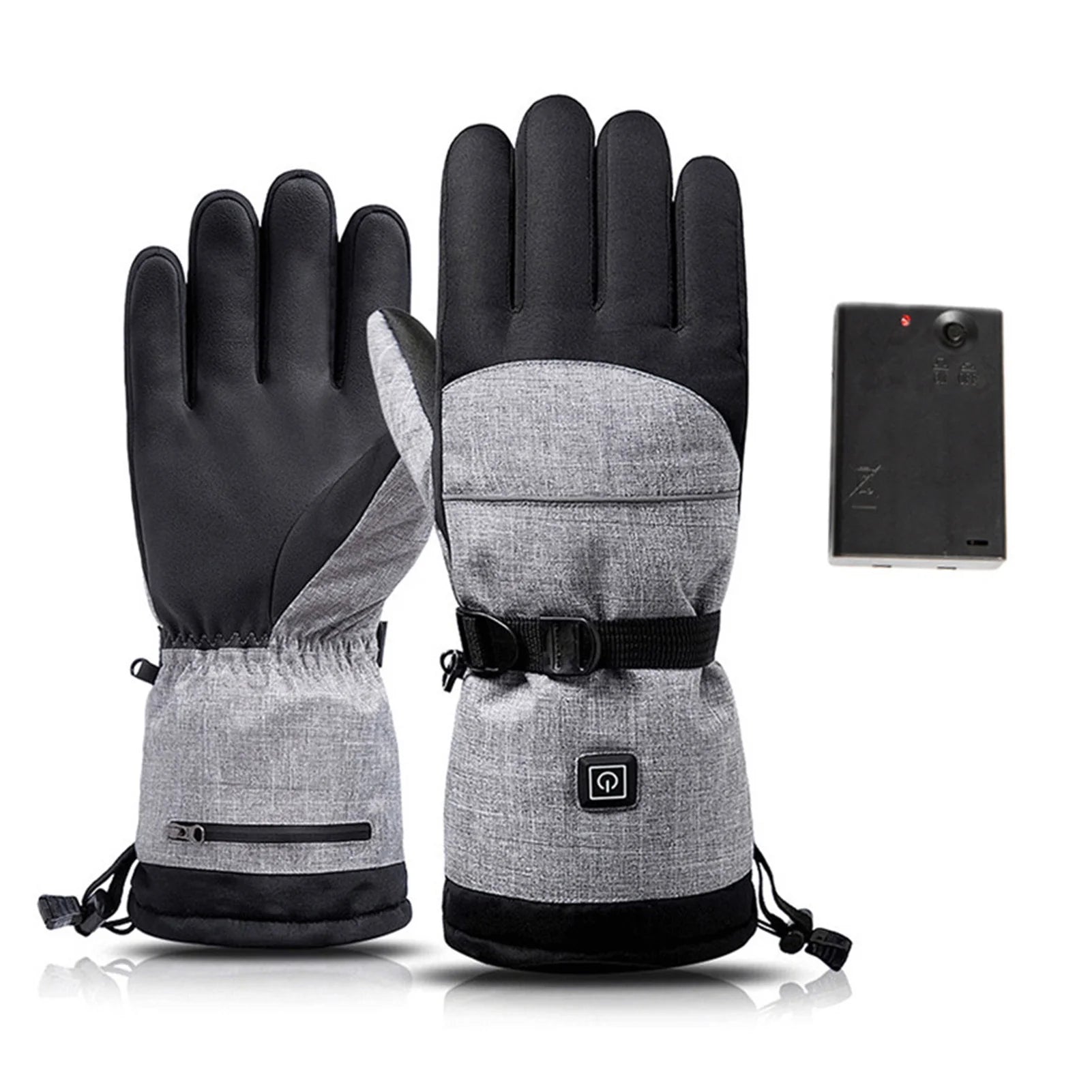 Heated Waterproof Touch Screen Ski Gloves H4537