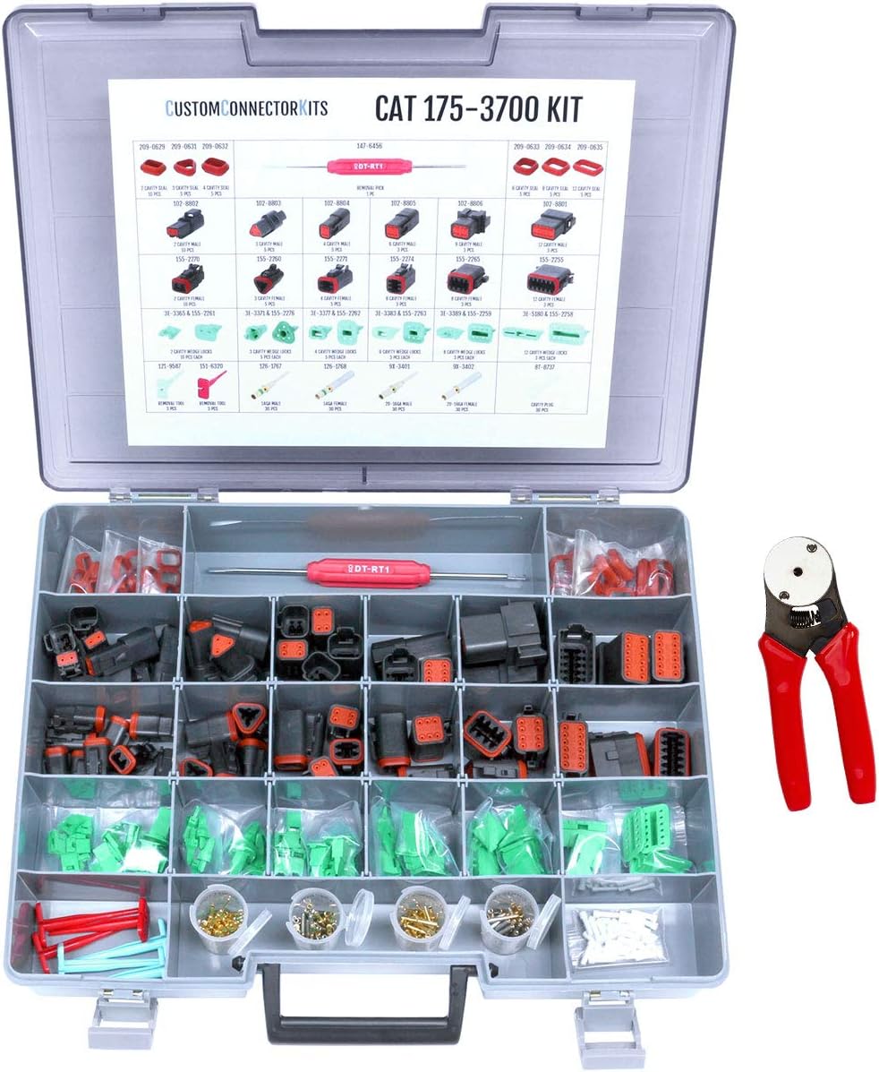 Field Service Kit with 4-Way Indent Crimp Tool T76059