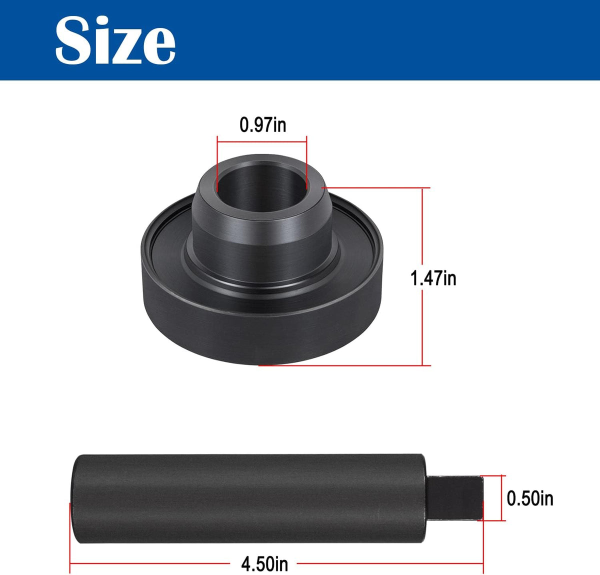 Front Inner Axle Seal Installer Pack of 2 C79079