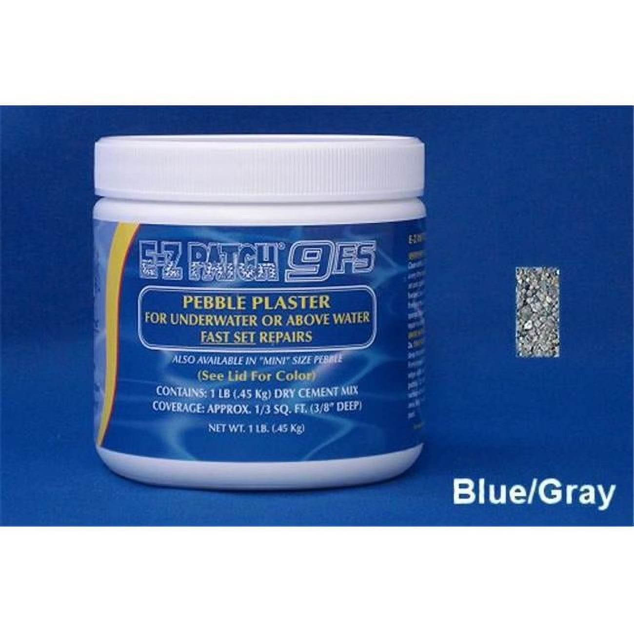 3 No. PEBBLE PLASTER FAST SET - BLUE-GRAY E67942