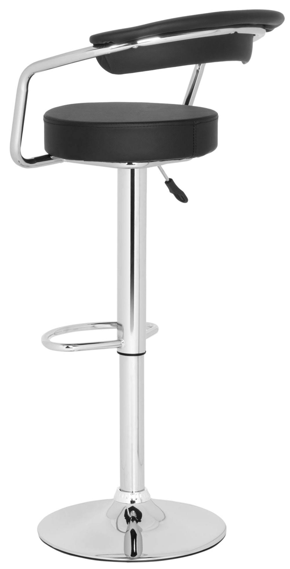 White Swivel Bar Stool G70848