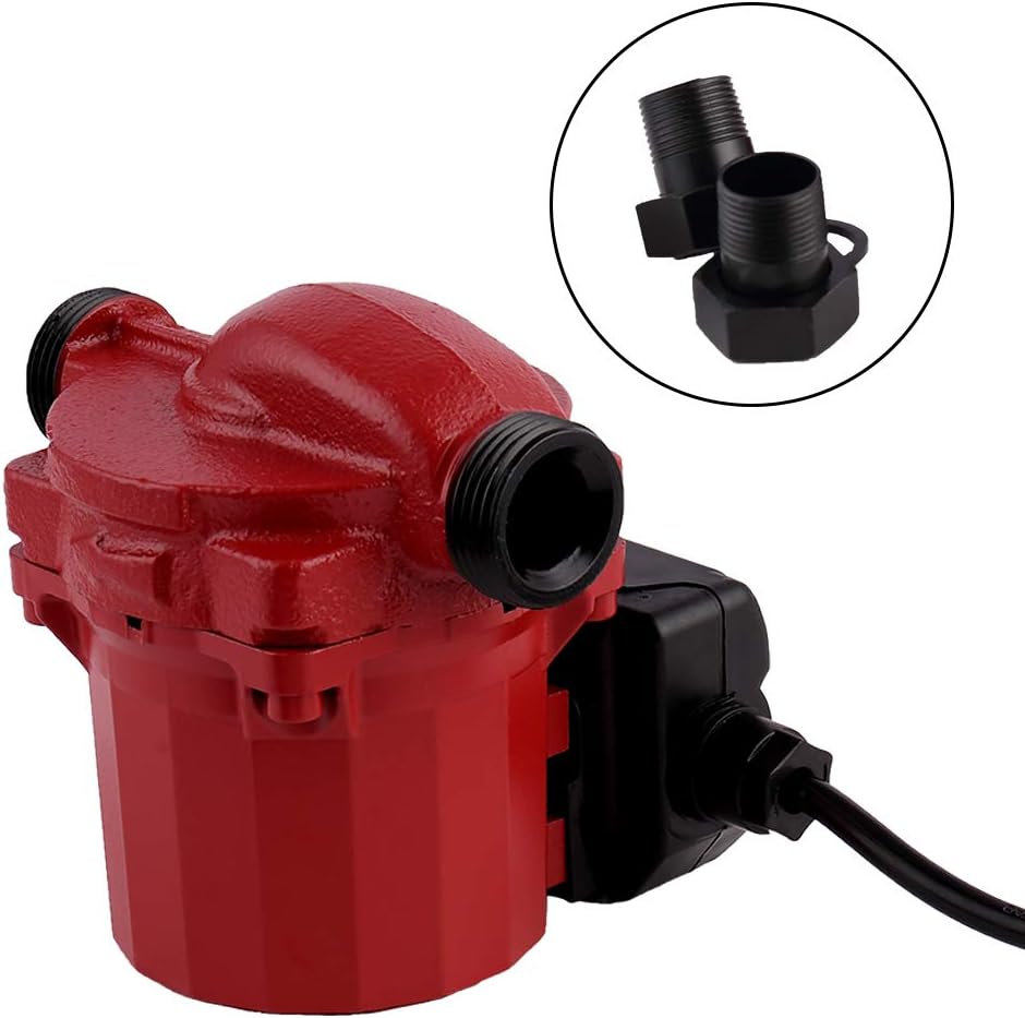 Pressure Booster Pump 115V 3-Speed Cast Iron 1 inch Outlet U61424