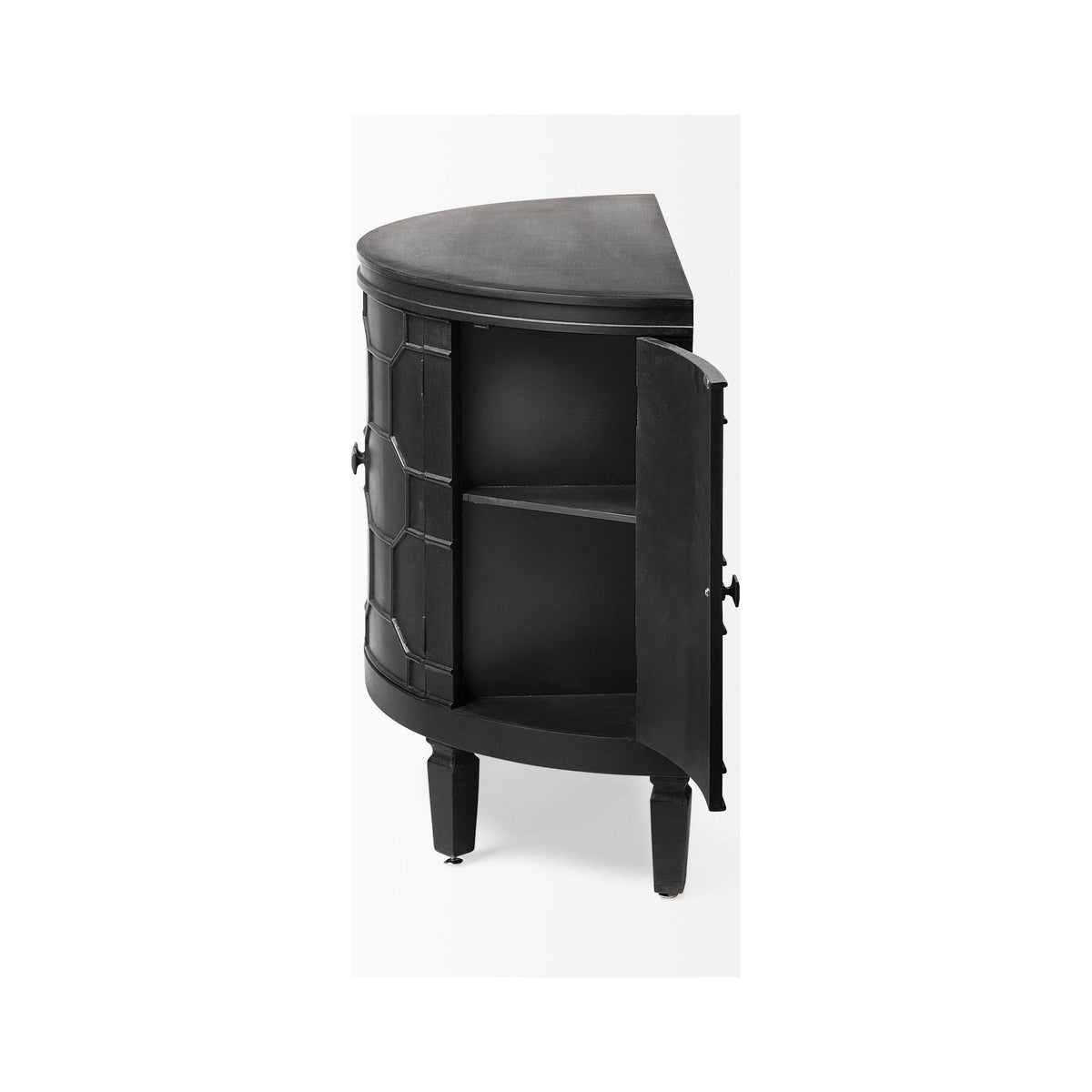 Black Wood Cabinet H30664