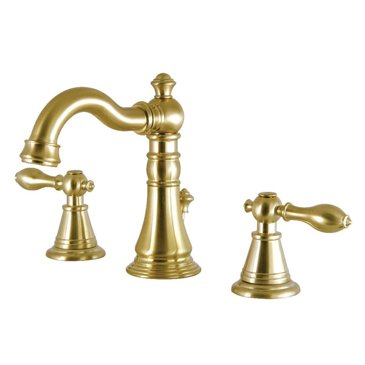 Polished Chrome Widespread Bathroom Faucet N78341
