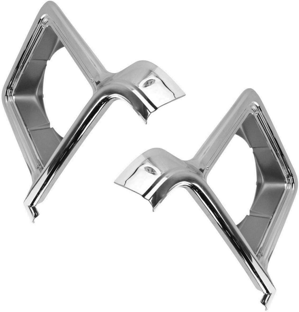 Chrome Headlight Trim Bezel Set for 1973-1978 Chevrolet GMC Pickup Truck, Pack of 2 I846711