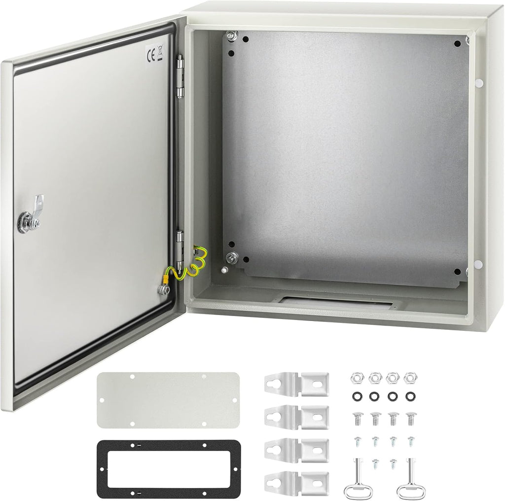 20 x 20 x 6'' NEMA 4X Steel Electrical Box with Mounting Plate S44323