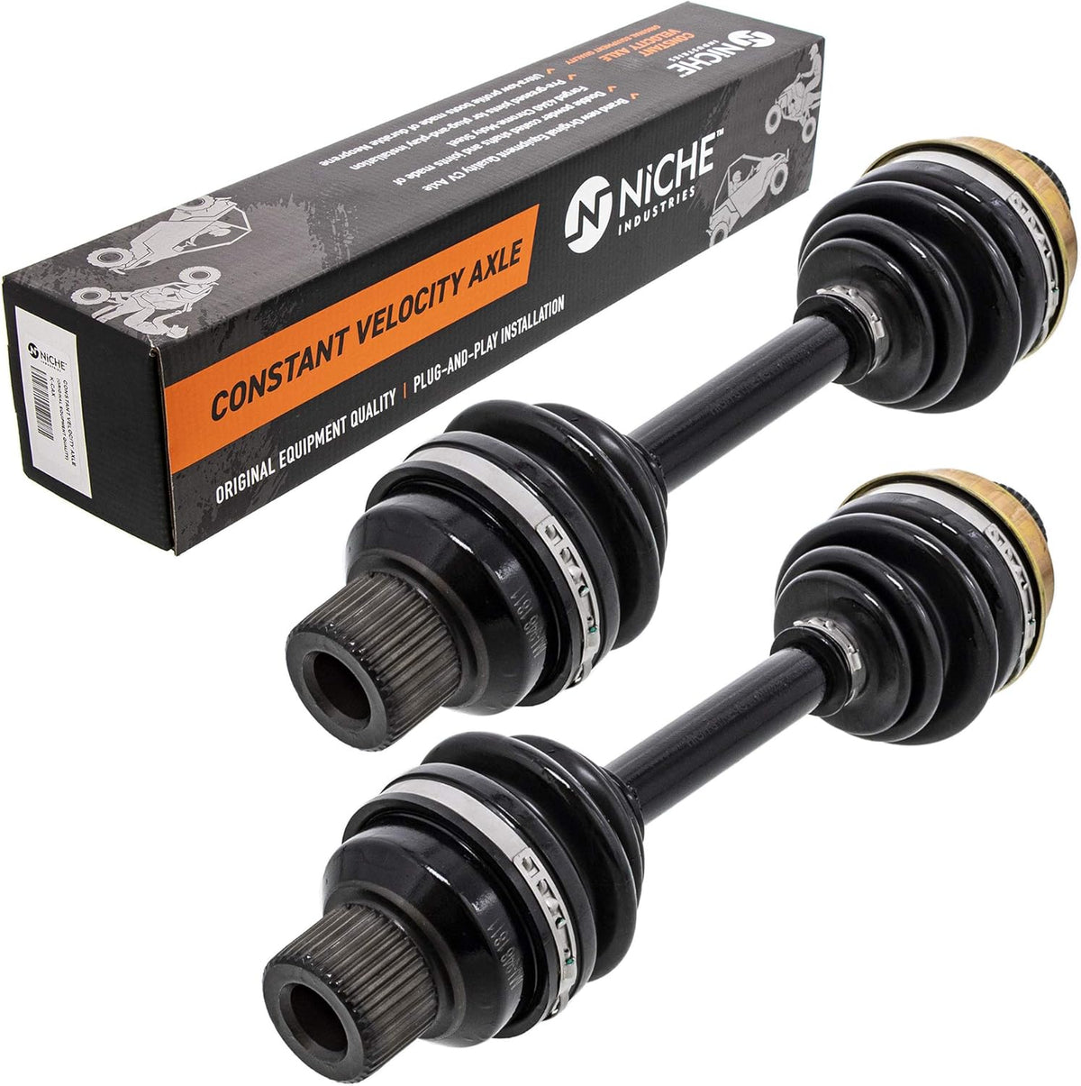 Front Drive Shaft Differential Axle 2 Pack L6652