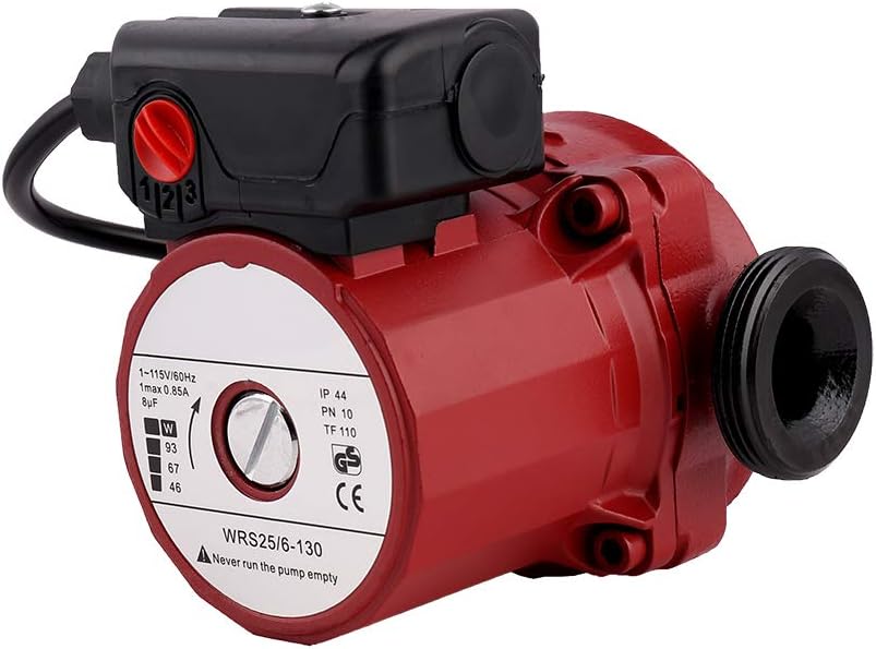 Pressure Booster Pump 115V 3-Speed Cast Iron 1 inch Outlet U61424