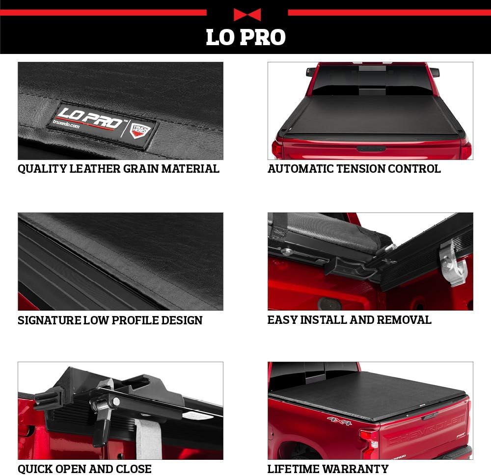 Soft Roll Up Truck Bed Tonneau Cover O240