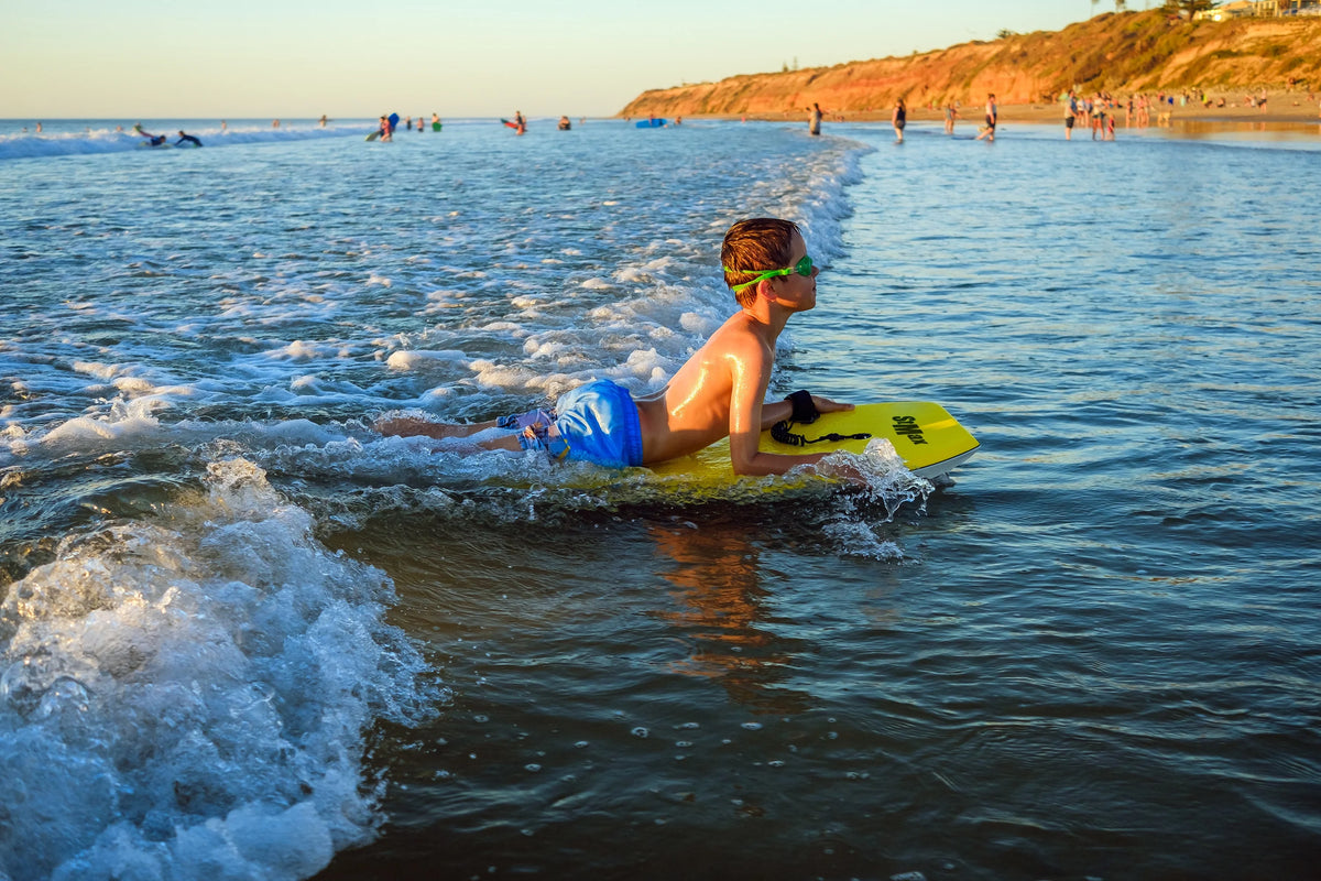 Blue 33 Inch EPS Core Bodyboard with Wrist Leash R7311