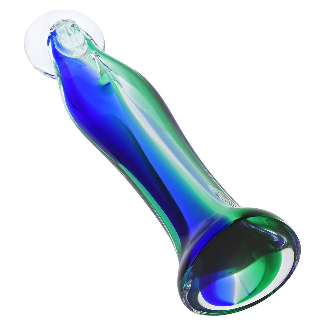 Green Blue Murano Glass Madonna U554