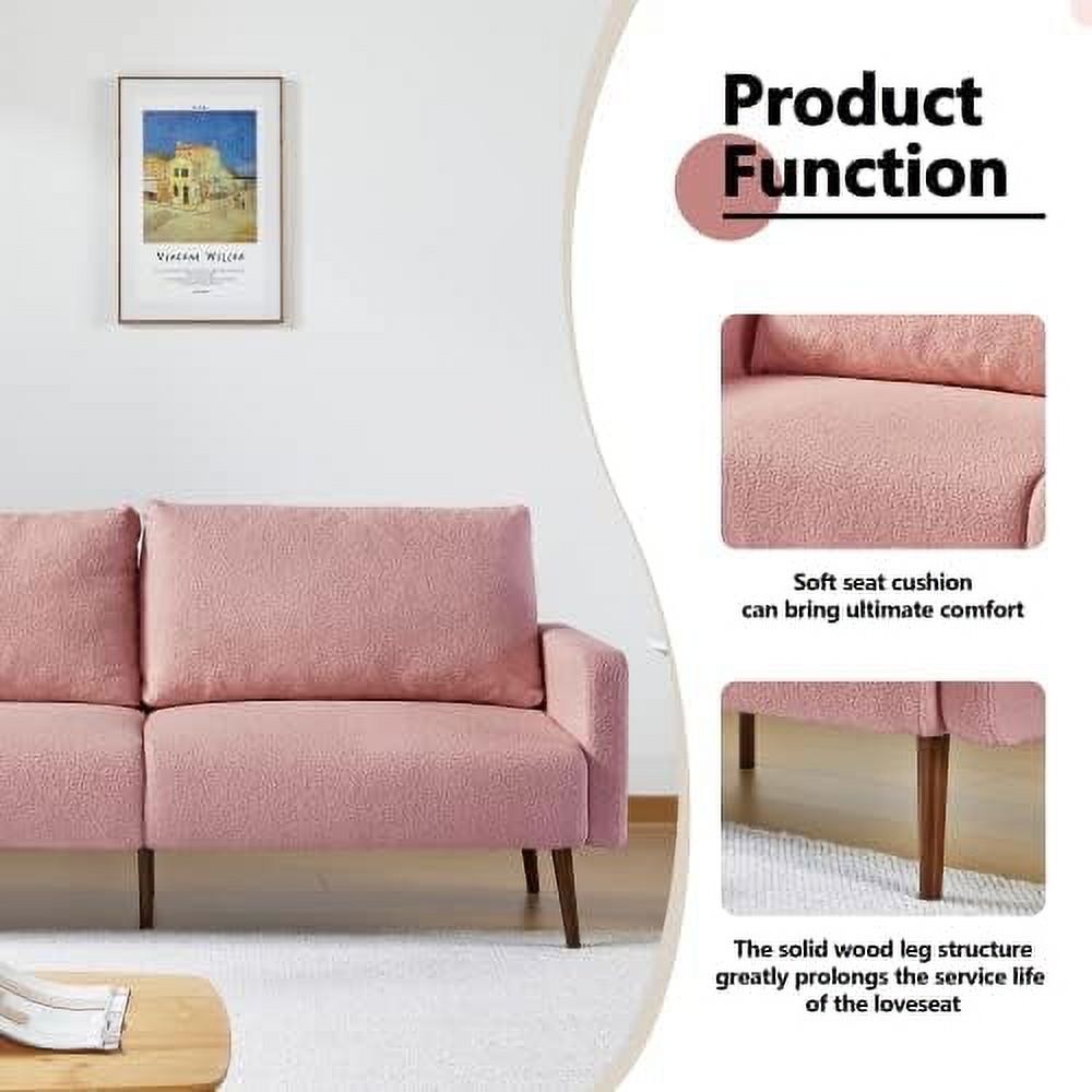 Large Teddy Velvet Loveseat Couch Z22523