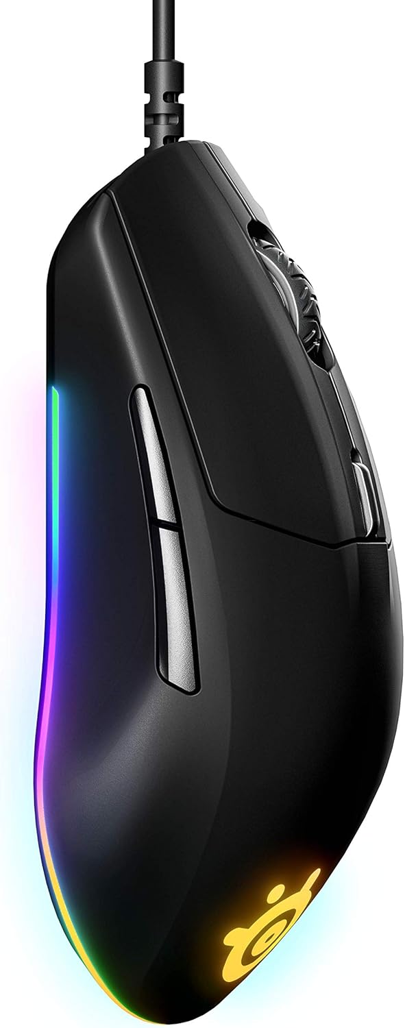 Black Gaming Mouse with 18,000 CPI Optical Sensor T4940