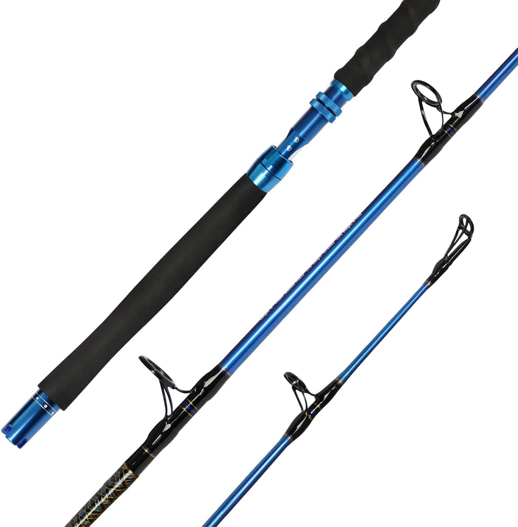 Saltwater Graphite Jigging Spinning Fishing Rod Pack of 2 O629699