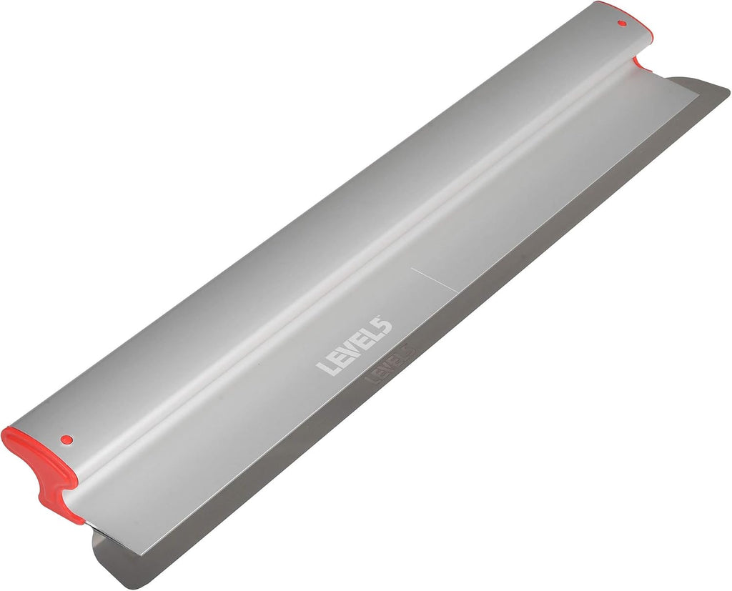 10 Skimming Blade Smoothing Knife Extruded Aluminum Stainless Steel Drywall S451