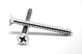 5/16-12 x 1 Sheet Metal Screw Phillips Flat Head Type AB Low Carbon Steel Zinc Plated C363312