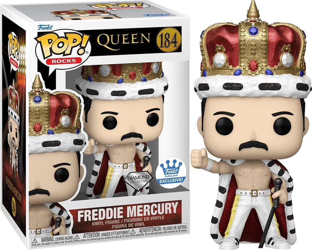 Queen Freddie Mercury Diamond Collection Pop! Vinyl Figure V2104