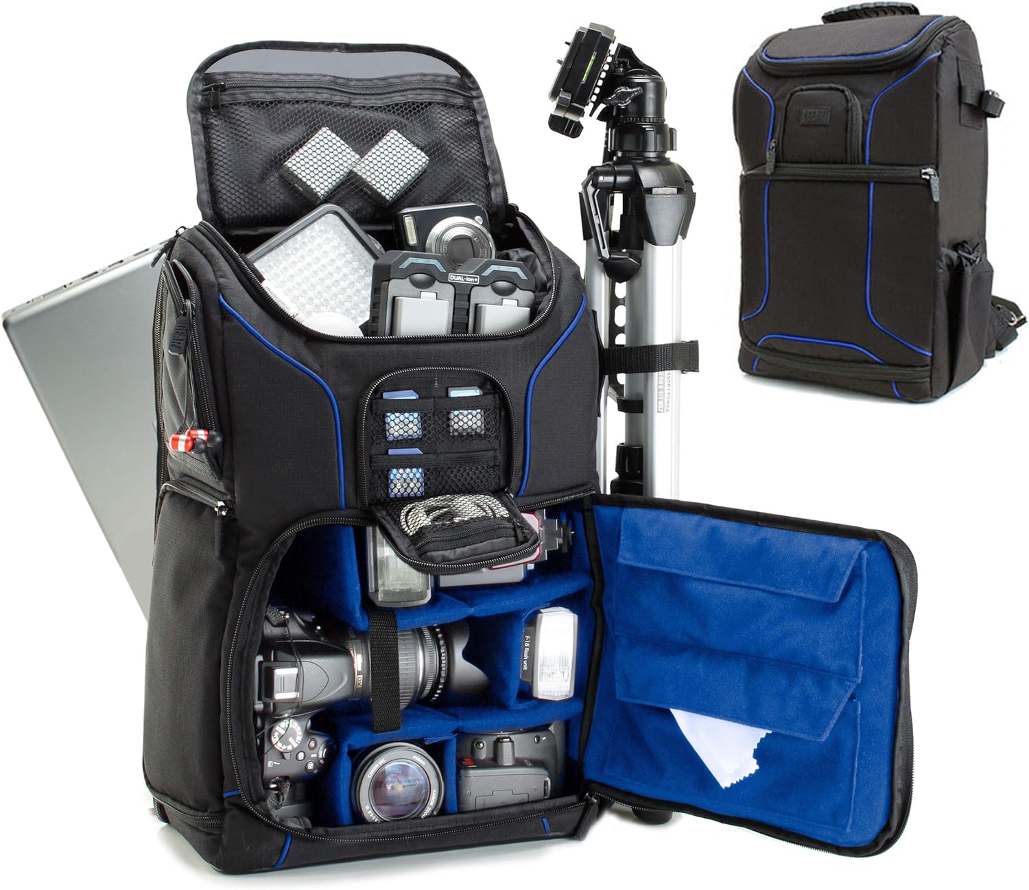 Red DSLR Camera Backpack with Laptop Compartment K357963