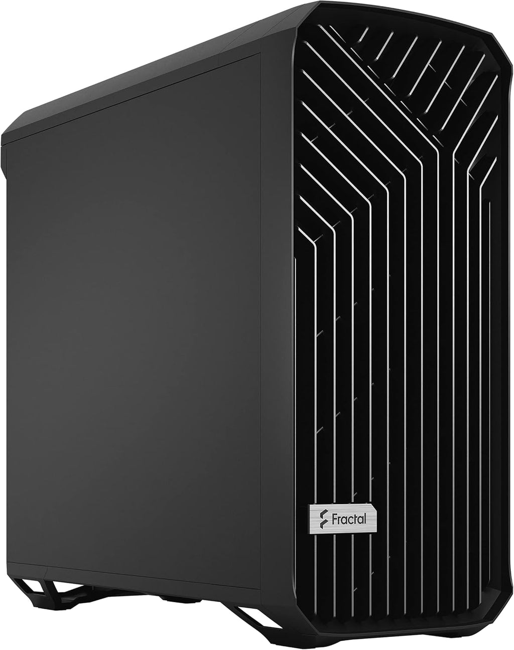 Gray Mid Tower Computer Case H5241