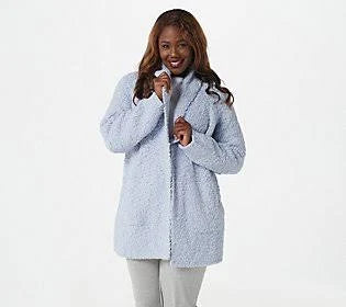 Sky Boucle Shawl Cardi A15516