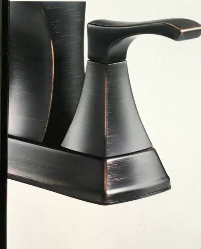 Tuscan Bronze 4 in. Centerset 2-Handle Bathroom Faucet I235