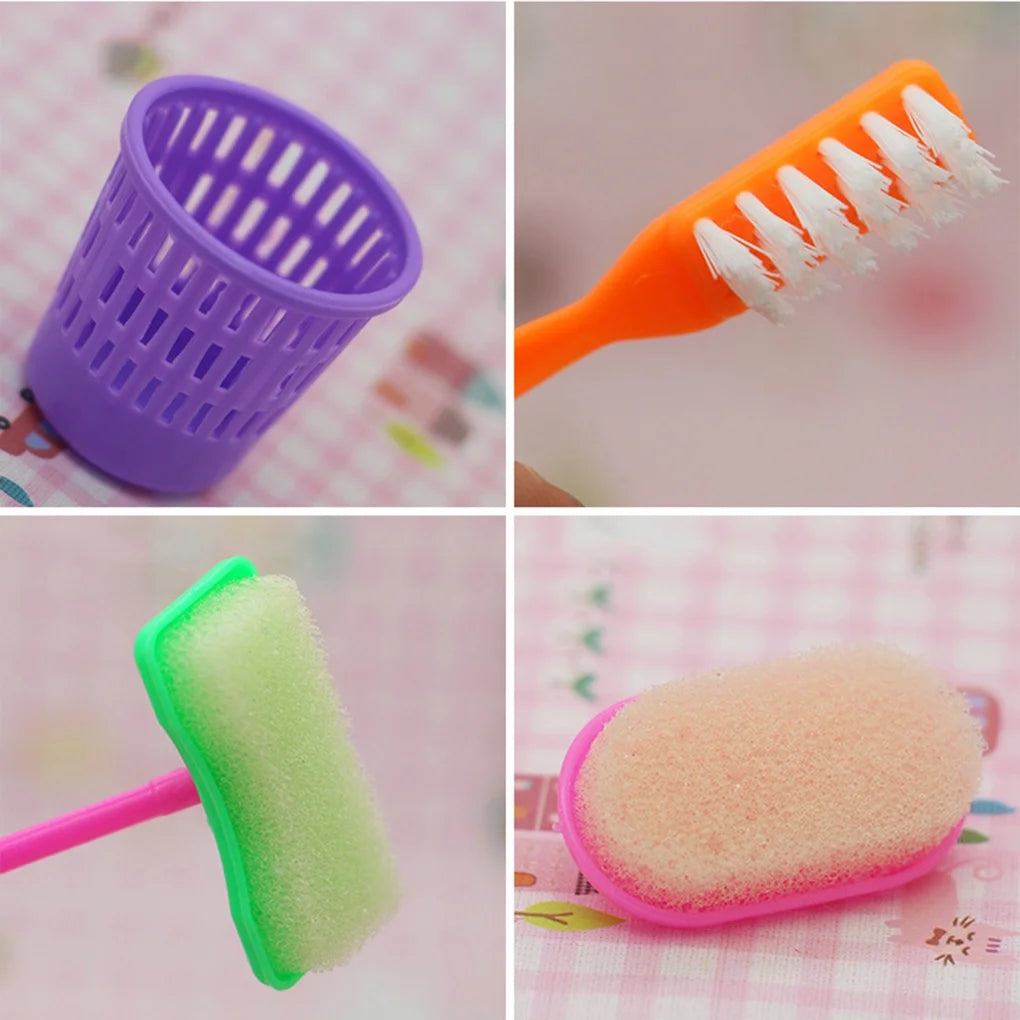 Miniature House Cleaning Tool Doll House Accessories T853156