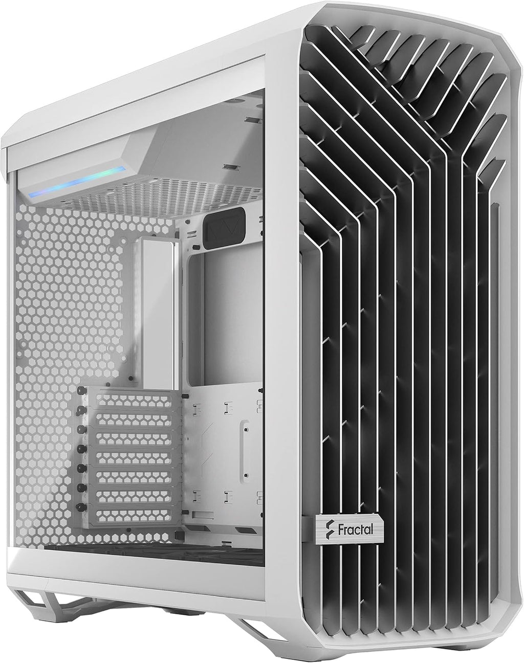 Gray Mid Tower Computer Case H5241