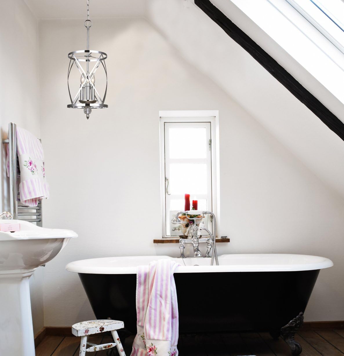 Chrome 3-Light Chandelier H150820