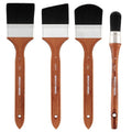 Muscle Brush Long Handle 3 in 30 mm Set of 4 K164