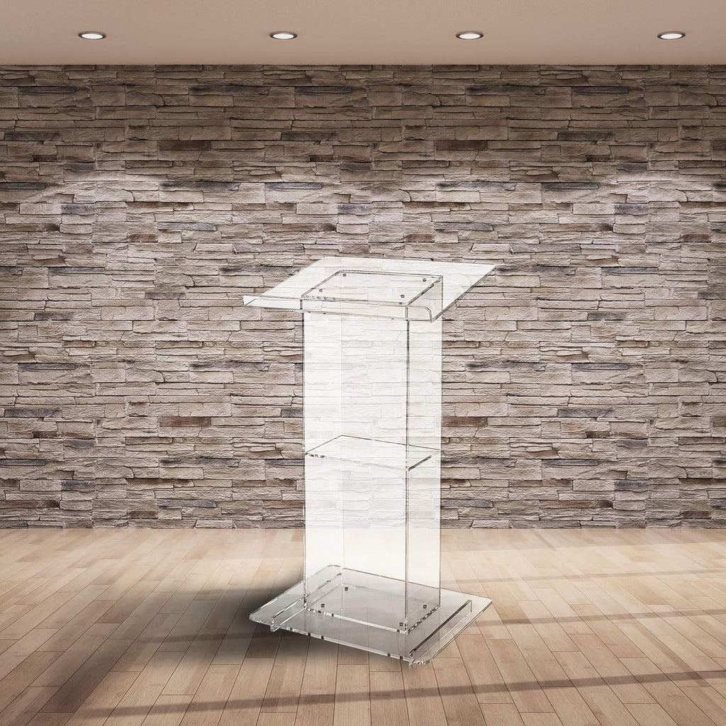 Clear Acrylic Lectern V74173