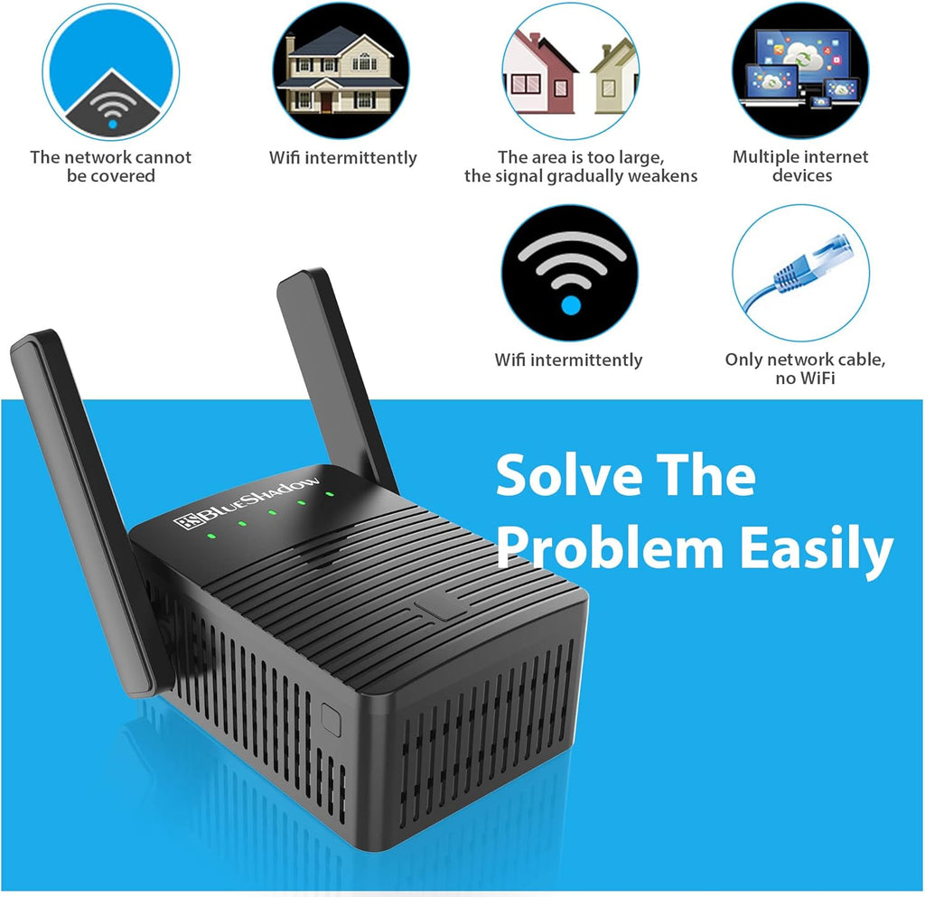 WiFi Extender AC 1200 Dual Band Repeater 2 Pack P292241
