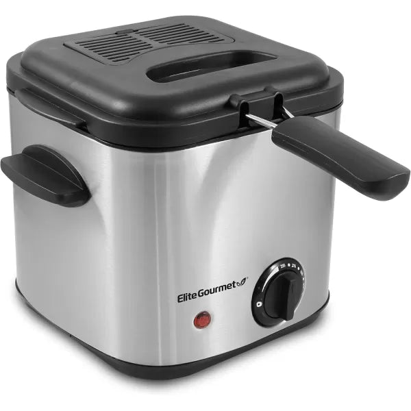 1.5 Qt. Electric Deep Fryer with Removable Basket N14414