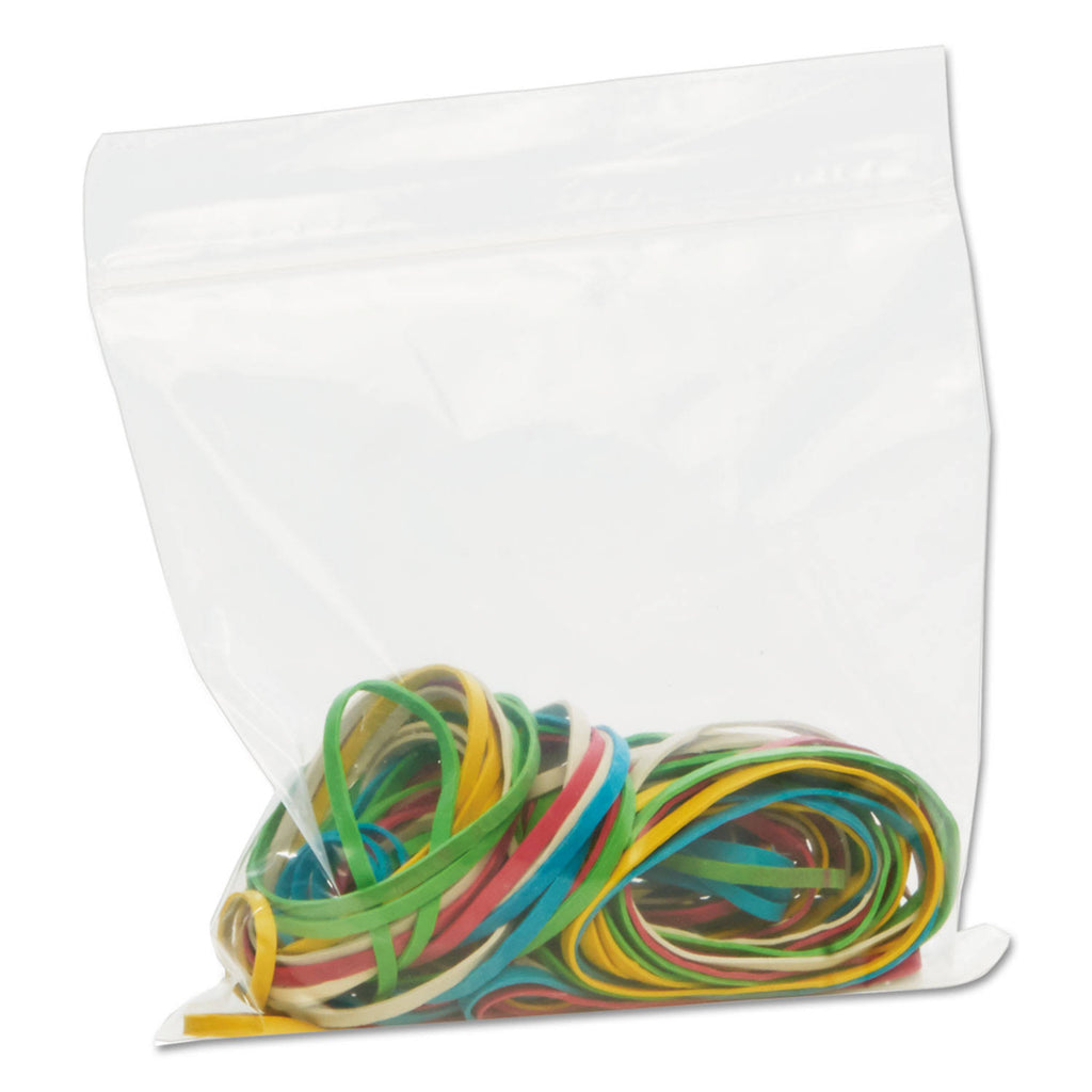 Clear 6 x 6 Zipper Seal Closure Bags, 1000/Carton Z63110
