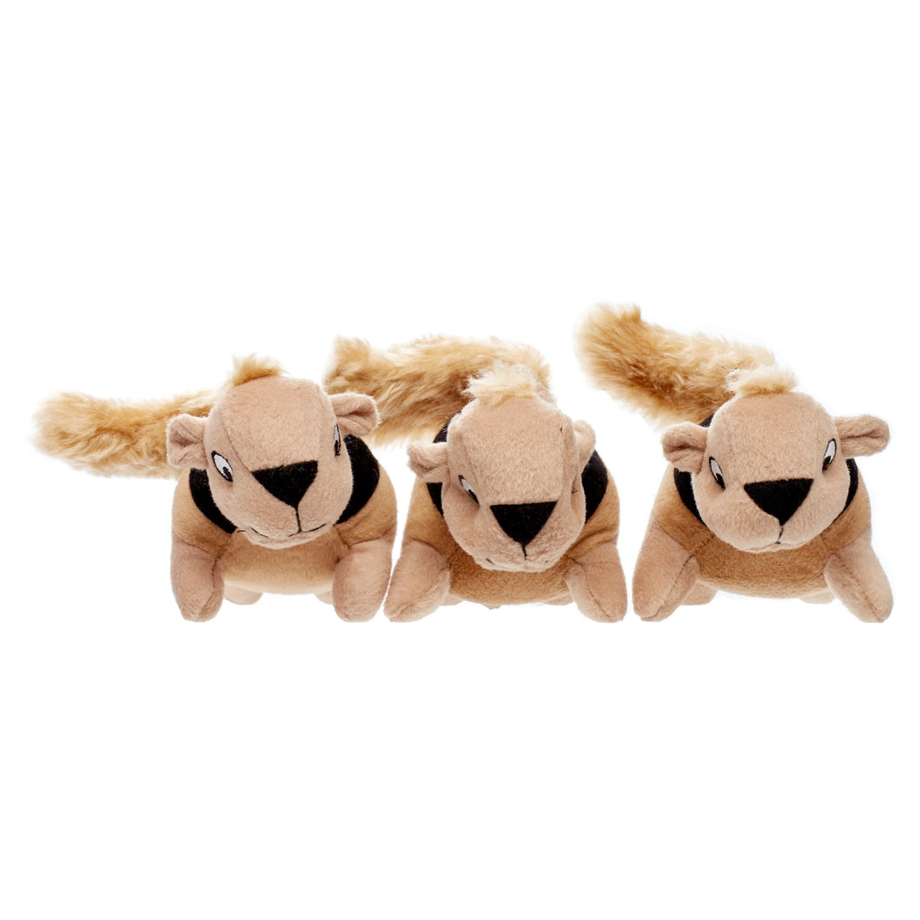 Hide A Squirrel Plush Dog Toy Puzzle, Brown, Large R744459