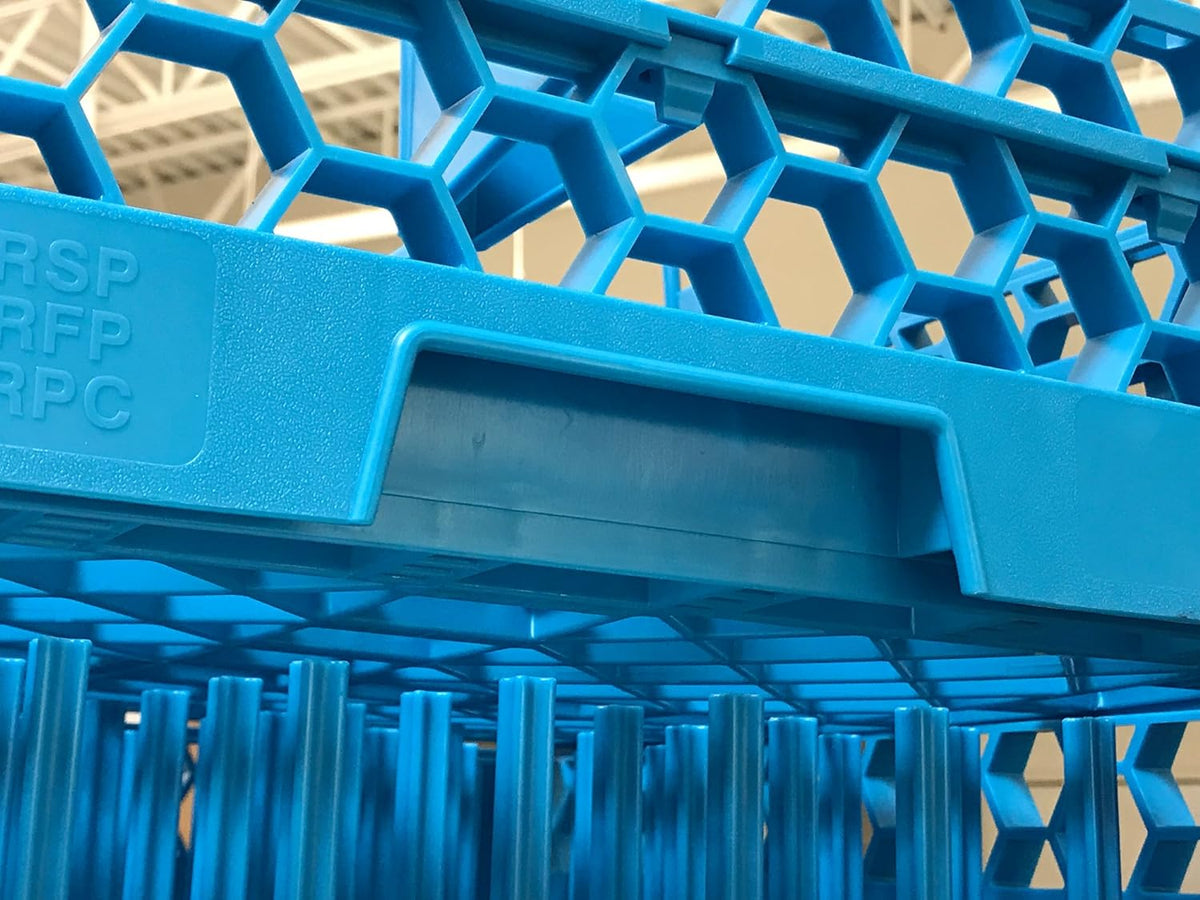 Blue Glass Rack with 3 Extenders, Pack of 2 Y226859