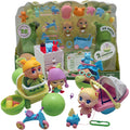 Giant Twenty Five Piece Playset with Mini Baby, Clothing, & Accessories in Soft Pea Pod D7030