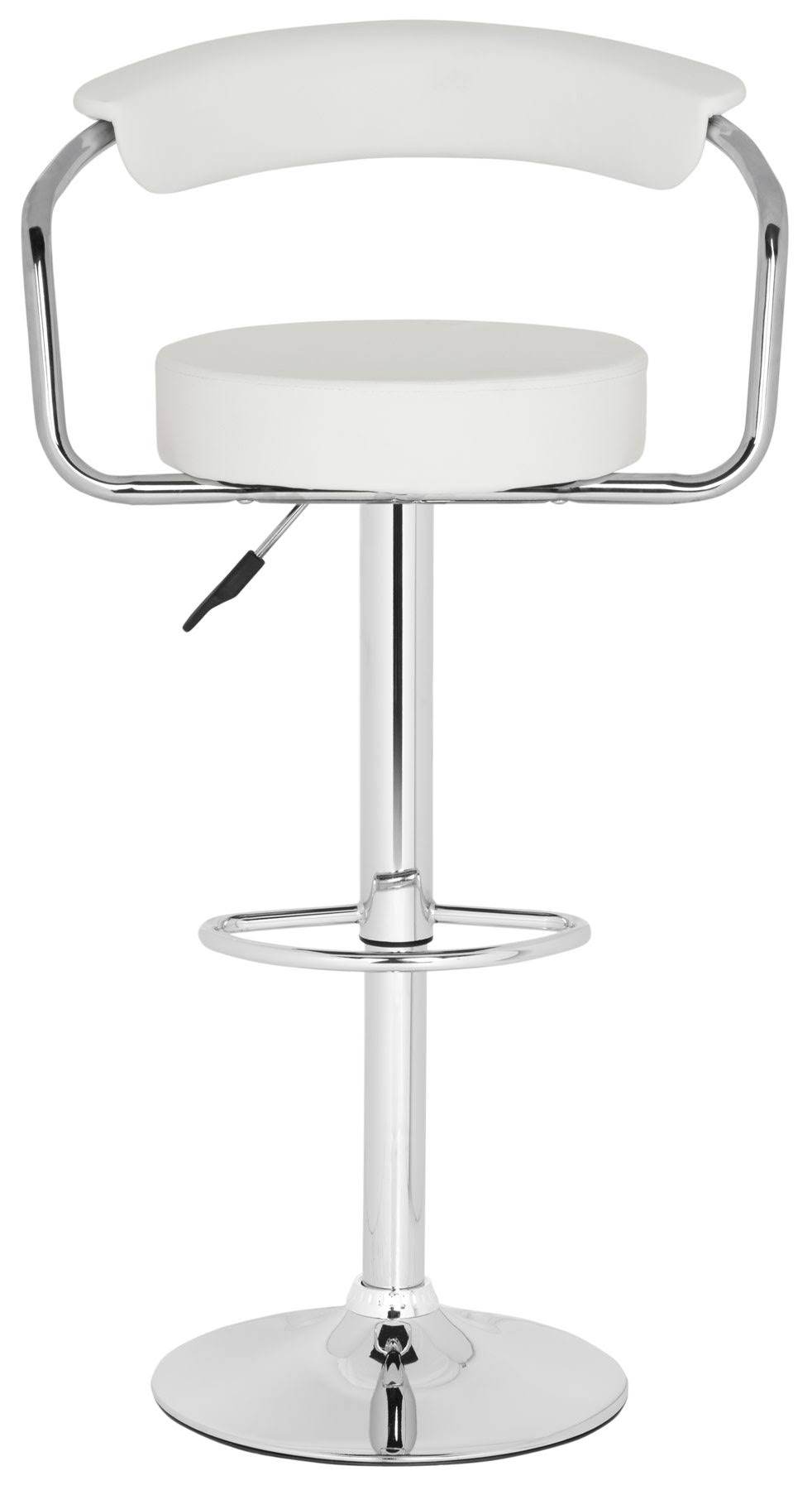 White Swivel Bar Stool G70848
