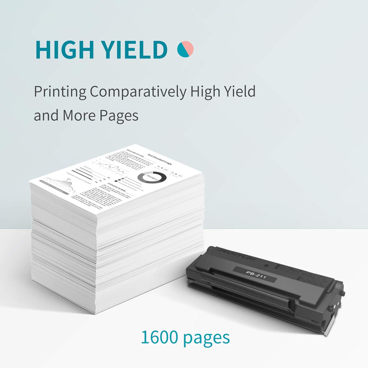 Black Toner Cartridge Pack of 2, 1600 Pages W3202