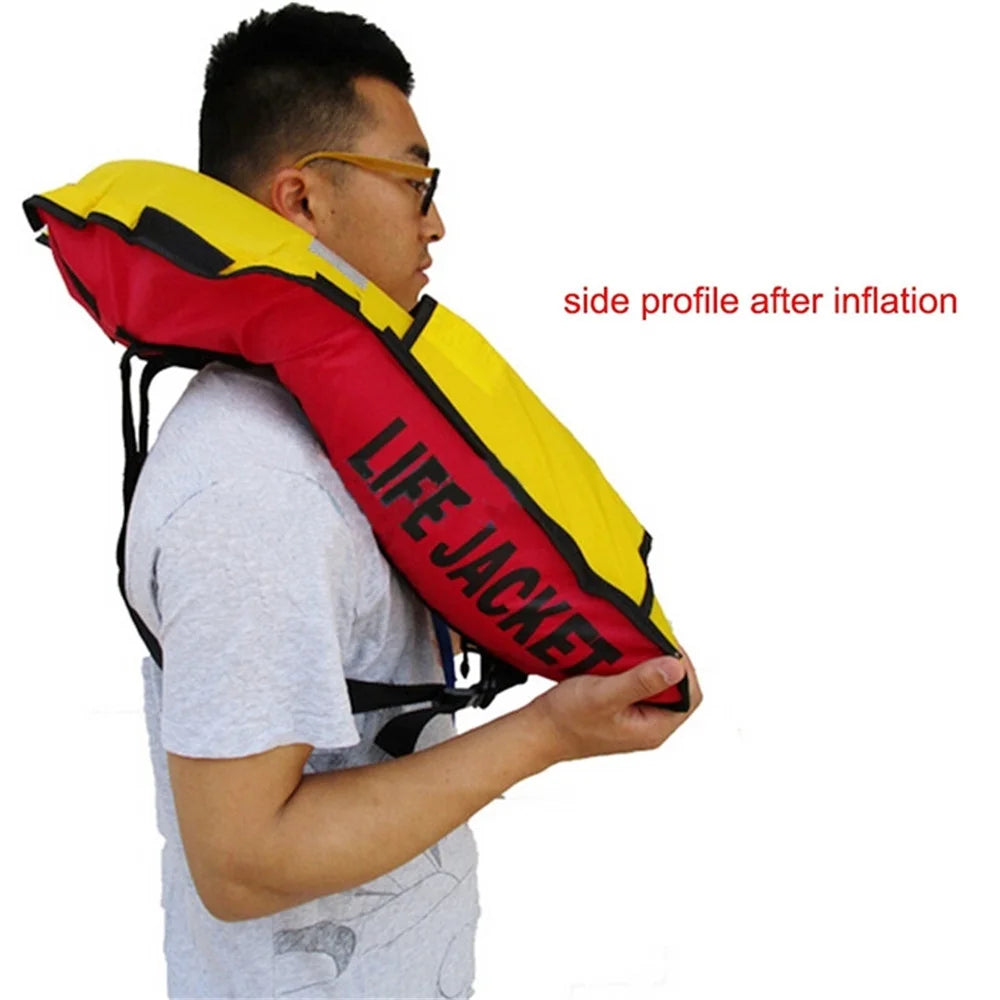 Automatic Inflatable Life Jacket Adult Swim Vest J187