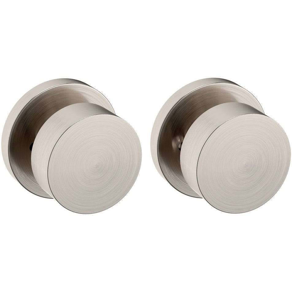Satin Nickel Privacy Knob Set D5847