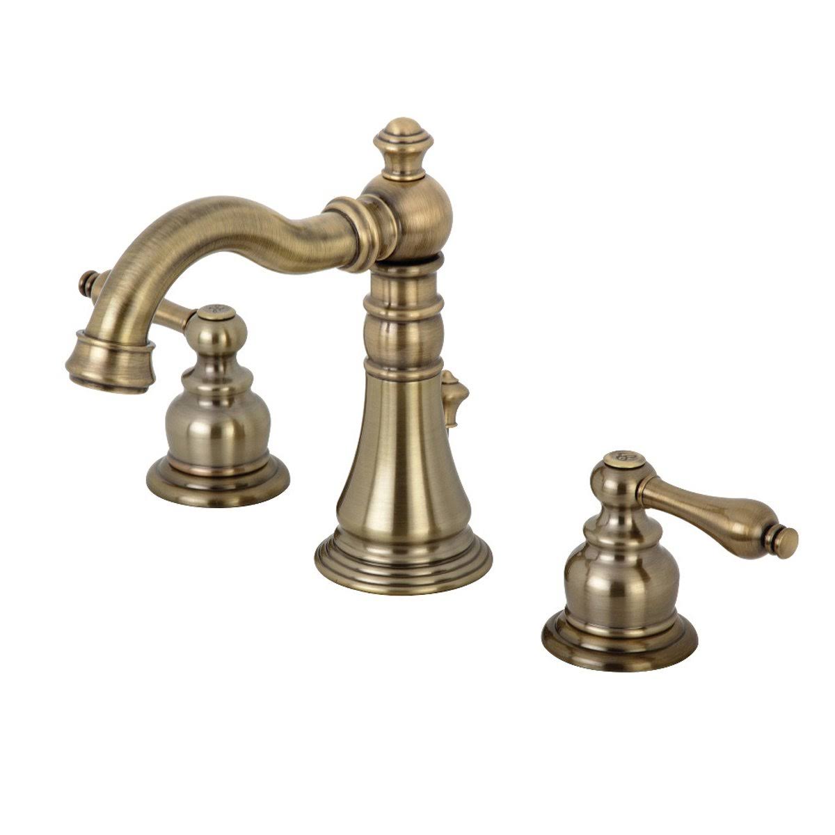 Polished Chrome Widespread Bathroom Faucet N78341