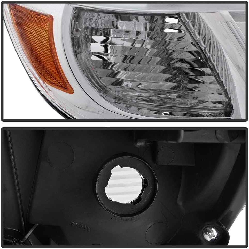 Chrome Housing Headlights Headlamps Assembly for Toyota Highlander N7749