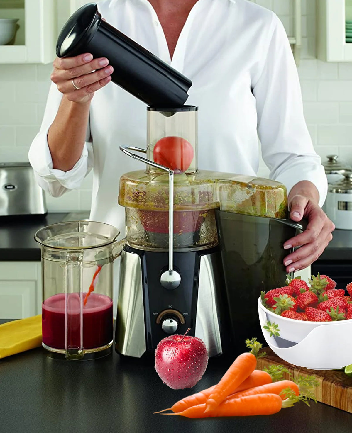 2-Speed Silver Juice Extractor M991908