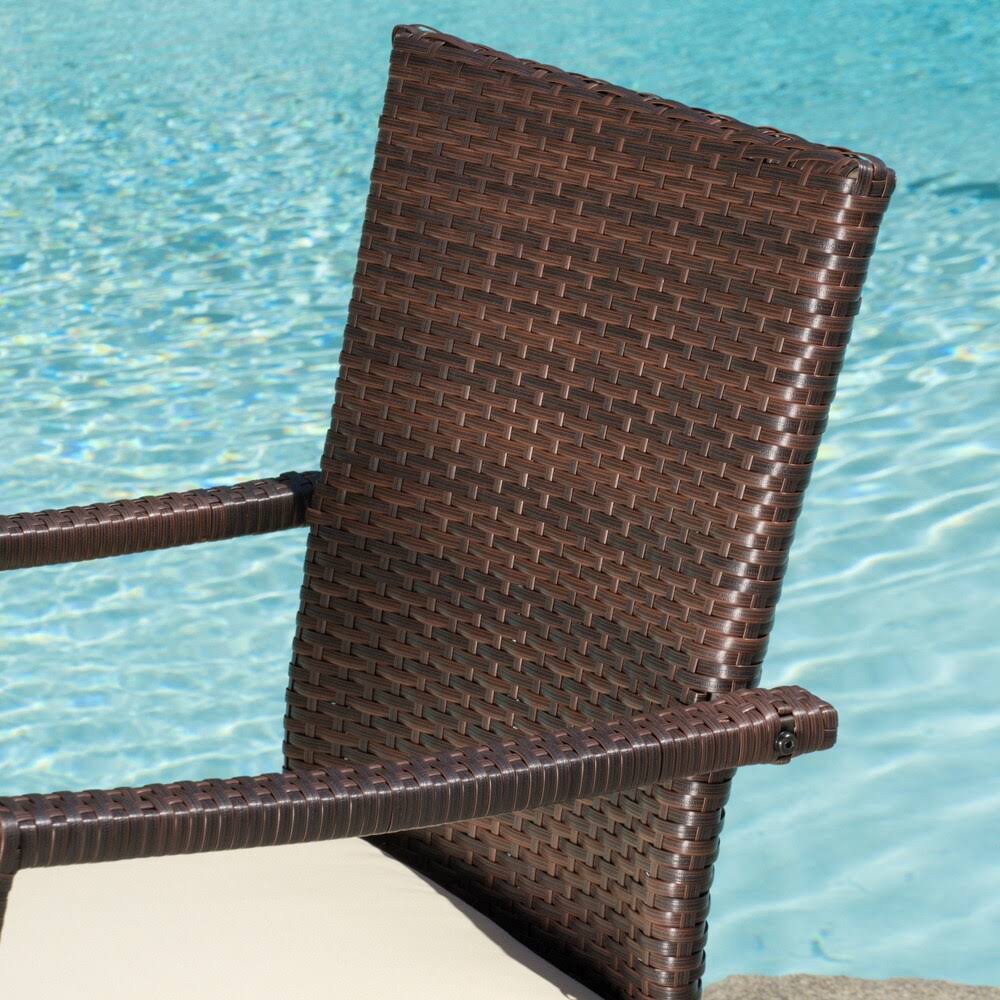5 Piece Wicker Patio Dining Set A519
