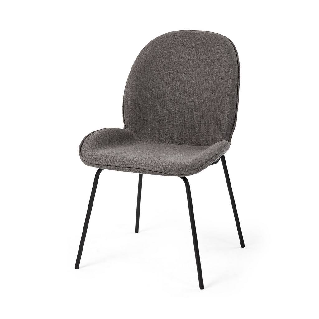 Grey Metal Frame Dining Chair I71741